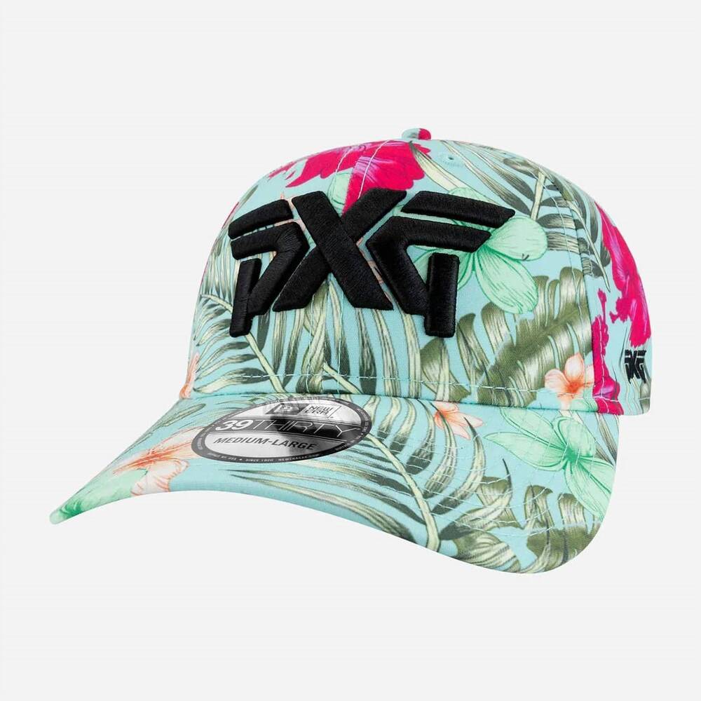 NEW PXG unisex aloha 39thirty stretch fit cap in black